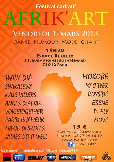 La chorale gospel VOICE2GETHER au festival AFRIK ART